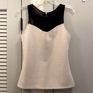 Women’s Express Black/Cream Tank Small